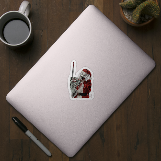 Terrifier 3: Chainsaws & Santa Hats by 51Deesigns